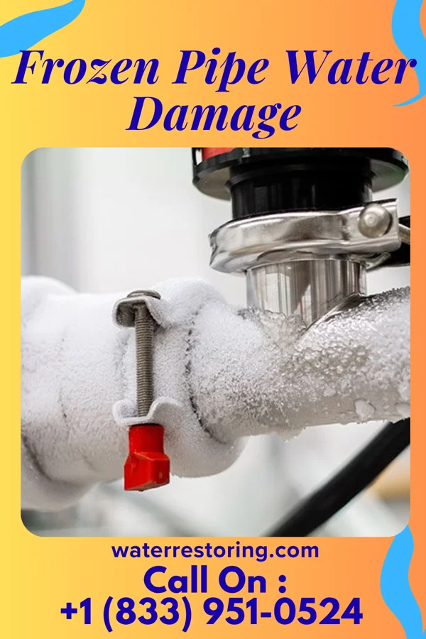 Frozen Pipe Water Damage in Crocker, SD